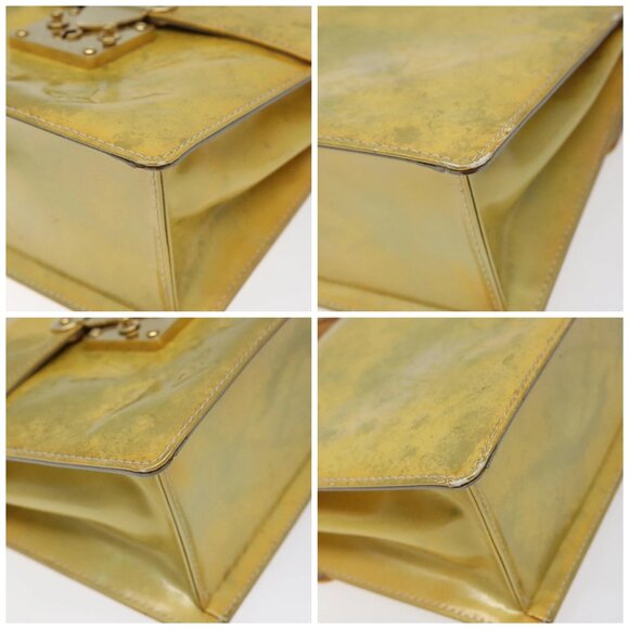 LOUIS VUITTON Monogram Vernis Spring Street Hand Bag Gris - Picture 16 of 16